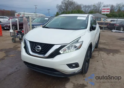 2017 Nissan Murano Platinum из США, поврежденный, VIN 5N1AZ2MH0HN186316